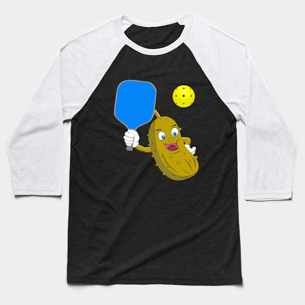 Pickleball - Pickleball Baseball T-Shirt by Kudostees